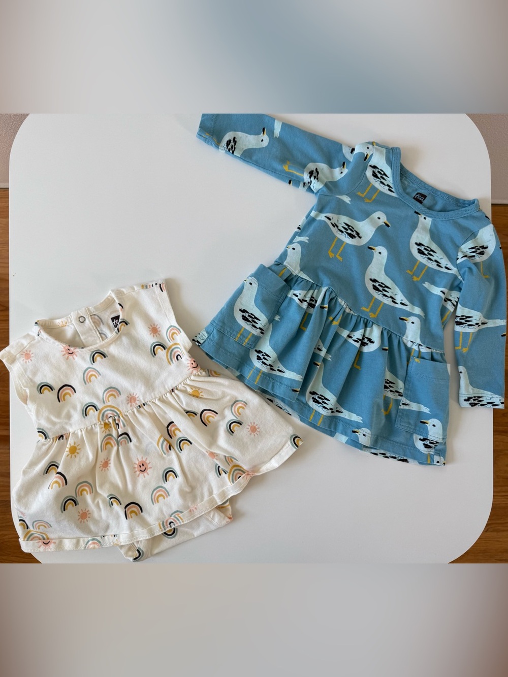 Tea Collection baby dresses, 3-6 months